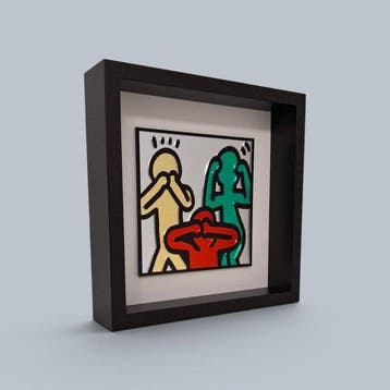 Baylee - Keith Haring Mirror edition
