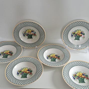 Villeroy & Boch - Assiette à dîner (6) - Basket -