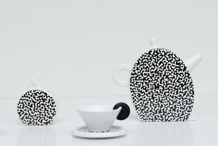 Mas Italy - Massimo Morozzi - Tafelservies (12) - Aardewerk, Antiek en Kunst, Antiek | Meubels | Tafels