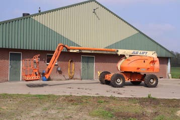 Veiling: Telescoophoogwerker JLG 460SJ Diesel 16.1m 2005, Ophalen