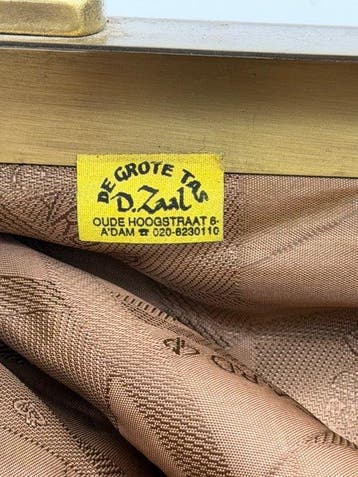 Picard - Grote Vintage Dokters- / Reistas in Bordeaux Leer
