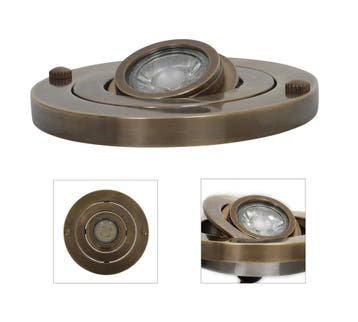 Spots inbouw Inbouwspot Nemo Antiek Messing, Verzenden