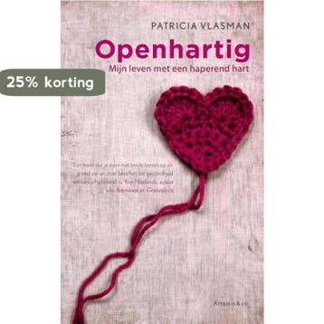 Openhartig 9789047202226 Patricia Vlasman, Verzenden, Zo goed als nieuw, Patricia Vlasman