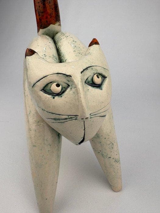 Mario Klara (1973) - Cat, Antiquités & Art, Art | Peinture | Moderne