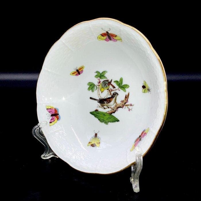Herend - Exquisite Bowl (14 cm) - Rothschild Bird Pattern, Antiek en Kunst, Antiek | Meubels | Tafels