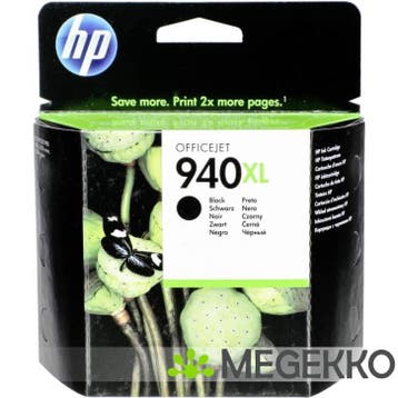 HP 940XL - [C4906AE] Zwart, Verzenden, Nieuw