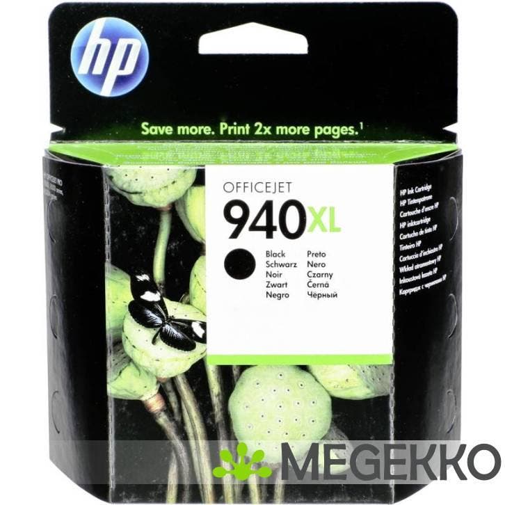 HP 940XL - [C4906AE] Zwart, Computers en Software, Overige Computers en Software, Nieuw, Verzenden