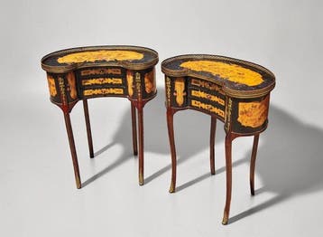 Tafel (2) - Mahonie - Frankrijk, begin 1900