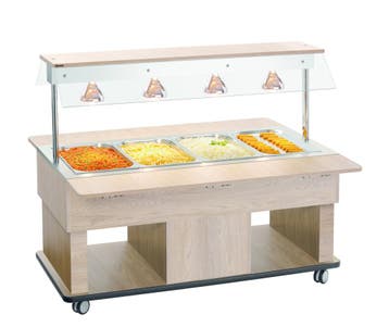 Verwarmde Buffetwagen KIDS | 4x 1/1 GN | 230V |, Verzenden, Nieuw in verpakking