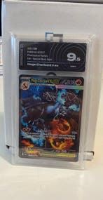 Pokémon - 1 Graded card - Mega Charizard X 125/094 Foil,, Hobby en Vrije tijd, Nieuw