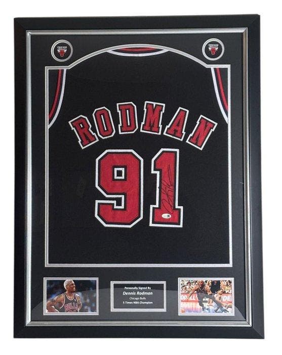 Chicago Bulls - NBA - Dennis Rodman - Op maat gemaakte, Collections, Collections Autre