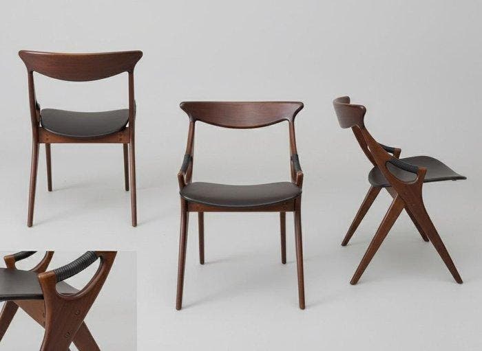 Mogens Kold - Arne Hovmand-Olsen - Stoel - Standaard Stoel -, Antiek en Kunst, Antiek | Meubels | Stoelen en Sofa's