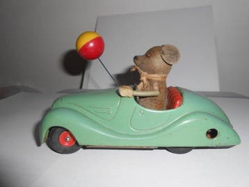 Schuco - Jonny 2005 - Jouet en étain à remontoir - 1940-1949, Antiek en Kunst