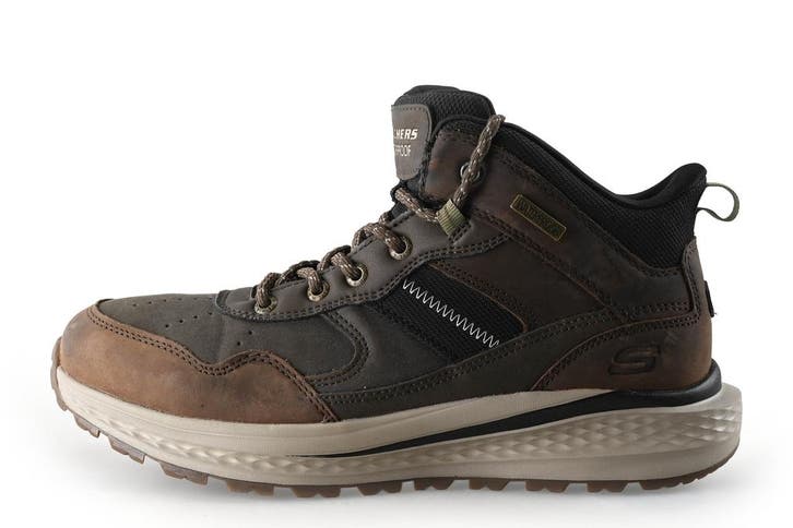 Skechers Veterboots in maat 44 Bruin, Kleding | Heren, Schoenen, Bruin, Zo goed als nieuw, Boots, Verzenden