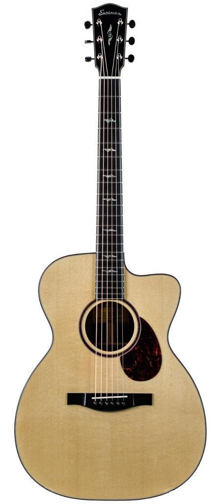 Eastman Luthier OMCE Quilted Sapele European Spruce, Musique & Instruments, Instruments à corde | Guitares | Acoustiques, Envoi