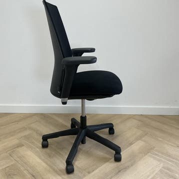 HAG FUTU 1200, ergonomische bureaustoel, zwart, Ergonomisch, Gebruikt, Zwart, Bureaustoel