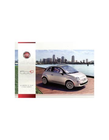 2013 FIAT 500 CABRIO BROCHURE SPAANS