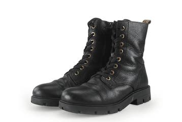 IK-KE Veterboots Meisjes in maat 33 Zwart, Verzenden, Schoenen