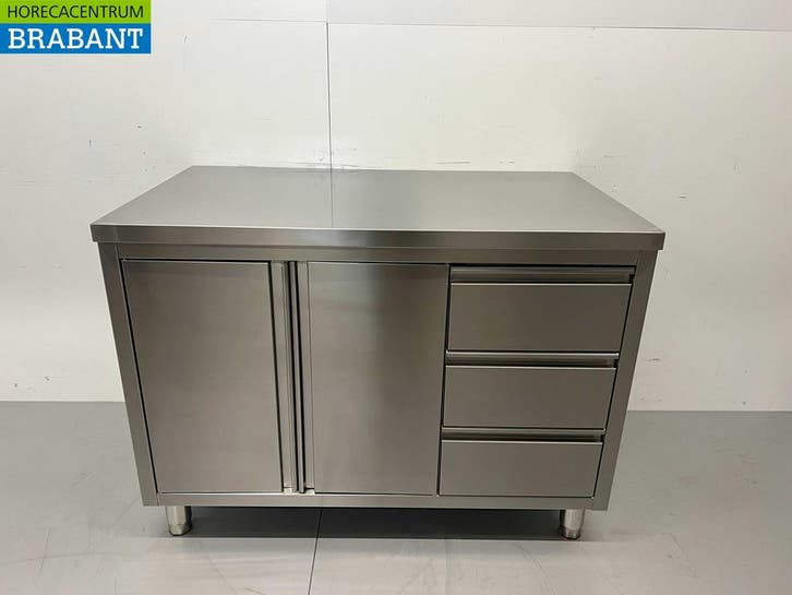 HCB inox Armoire de travail Table de travail 2 portes, Articles professionnels, Horeca | Autre, Envoi