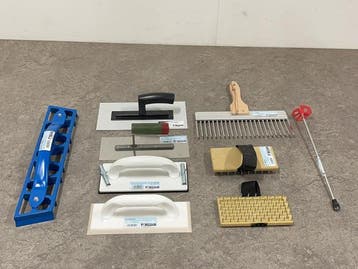 Veiling - Pinguin stucadoorsgereedschap set 9-delig, Nieuw
