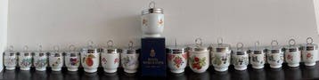 Royal Worcester, Wedgwood - Ontbijtservies (17) - Porselein, Antiek en Kunst