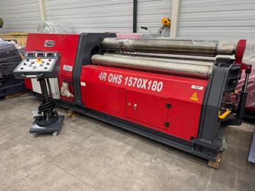 OSTAS hydraulische 4 rollen plaatwals platenwals rollenwals