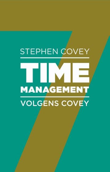 Timemanagement volgens Covey 9789047007555 Stephen R. Covey, Boeken, Verzenden, Gelezen, Stephen R. Covey