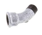 Raccord coudé 45deg R3/8 Mâle x Rp3/8 Femelle Fonte, Verzenden