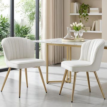 Ya-Home Eetkamerstoelen, set van 2, moderne keukenstoelen, f, Verzenden, Nieuw
