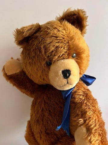 Vintage - Speelgoed XL Vintage teddybeer - 1970-1980 -