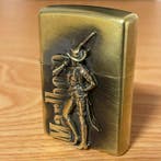 Zippo - Marlboro Cowgirl Emblem - Zakaansteker - Messing,, Nieuw