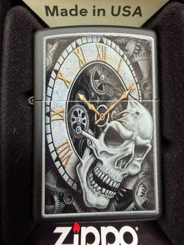Zippo - Zonder minimumprijs - Aansteker - Staal (roestvrij), Nieuw