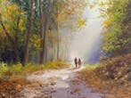 Emre Kinali - Autumn Solitude, Antiek en Kunst, Kunst | Schilderijen | Modern