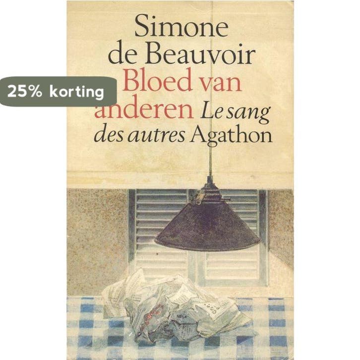 Bloed van anderen 9789026950636 Simone De Beauvoir, Boeken, Romans, Gelezen, Verzenden