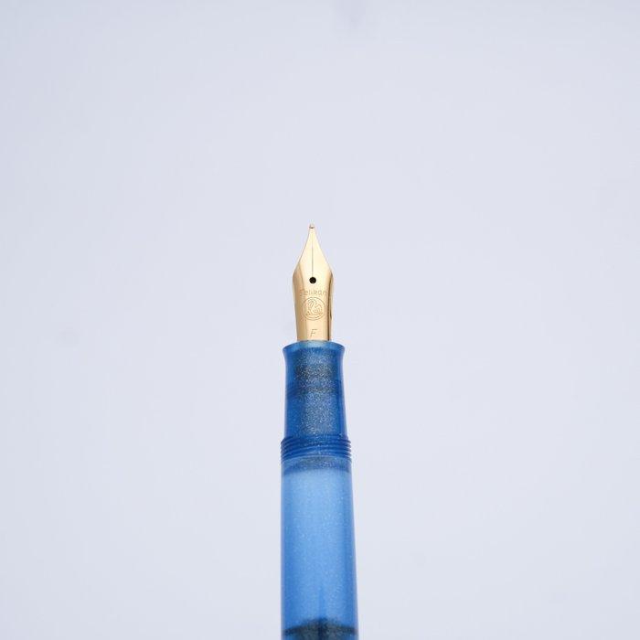 Pelikan - M200 Golden Lapis - Zonder minimumprijs - Vulpen, Verzamelen, Pennenverzamelingen