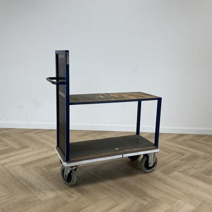transportkar / magazijnkar (hxbxd) 124x98x40 cm, vv 2, Zakelijke goederen, Kantoor en Winkelinrichting | Magazijn, Stelling en Opslag