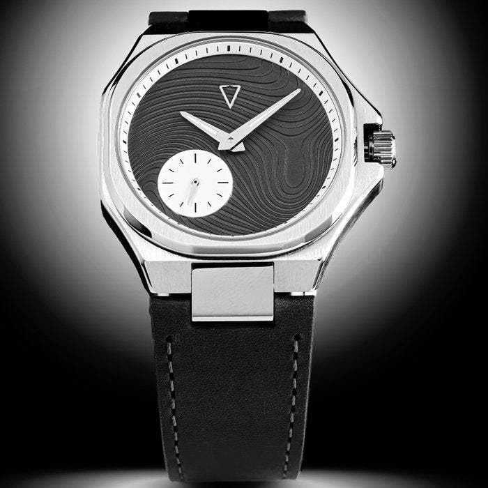 Aryon watches - Aryon Waves Summer Black Automatic Watch -, Handtassen en Accessoires, Horloges | Heren