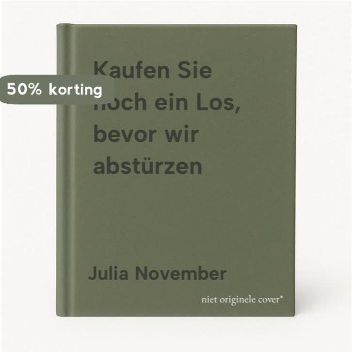 Kaufen Sie noch ein Los, bevor wir abstürzen 9783868833782, Livres, Langue | Allemand, Envoi