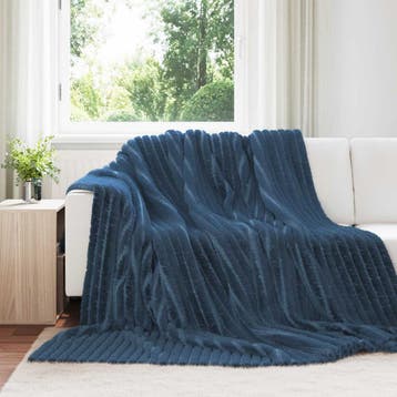 vidaXL Dekentjes 6 st Marineblauw 240 x 220 cm 8.76 kg, Verzenden