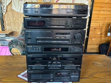 Pioneer - XD-Z55T - F-295 - PL-OZ94 Stereoset - Diverse, TV, Hi-fi & Vidéo