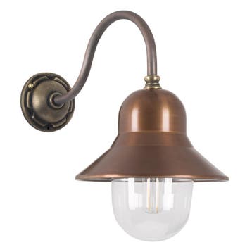 Stal- & Boerderijlampen Evian Muurlamp Brons, Verzenden, Nieuw