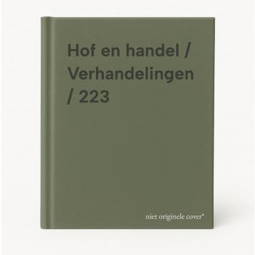 Hof en handel / Verhandelingen / 223 9789067182317, Verzenden, Gelezen