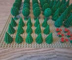 Lego - Legoland - Bomen, grondplaat en bloemen jaren 80 -