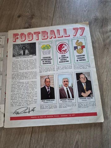 1977 Panini Foot France - 1 Album incomplet - Good (GD), Verzamelen, Nieuw