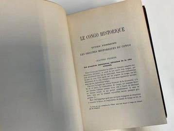 Albert Chapaux - Le Congo historique, diplomatique,, Antiek en Kunst