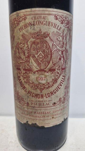 1997 Château Pichon Longueville Baron - Pauillac 2ème Grand, Nieuw