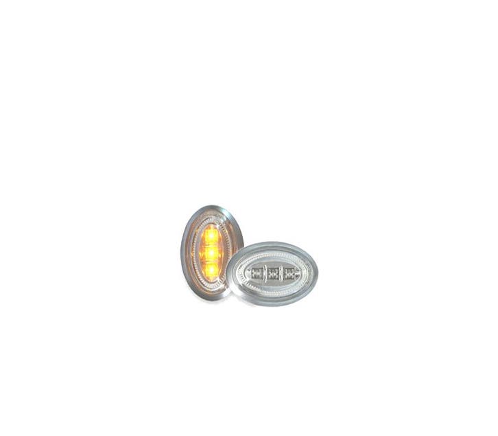 Clignotants Latéraux Pour Mini R55 R56 R57 06- Led Chromé, Auto-onderdelen, Verlichting, Verzenden