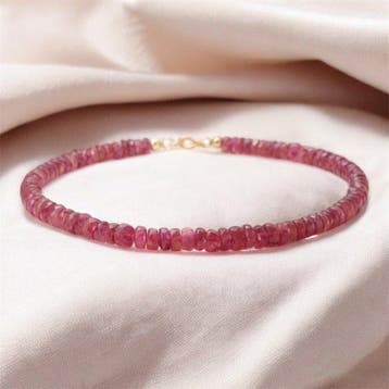 Toermalijn - andere - Armband, Verzamelen, Mineralen en Fossielen