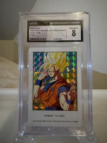 Amada - 1 Graded card - Dragon Ball Z - Goku 146 Foil, Carte