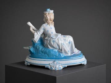 Figurine - Pair of Vintage German Kalk Porcelain Rococo
